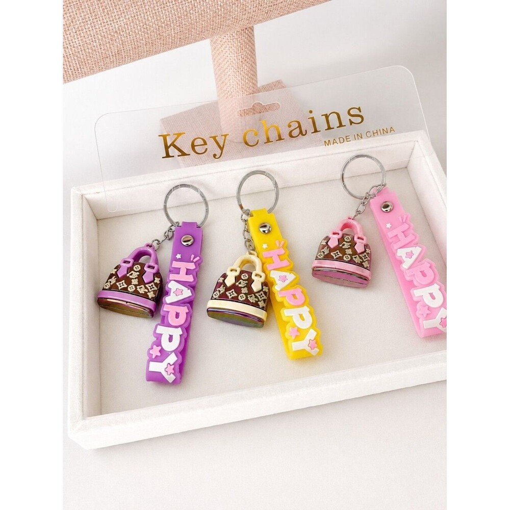 Cute Fashion Keychain Bag Charm Accessories for Purse